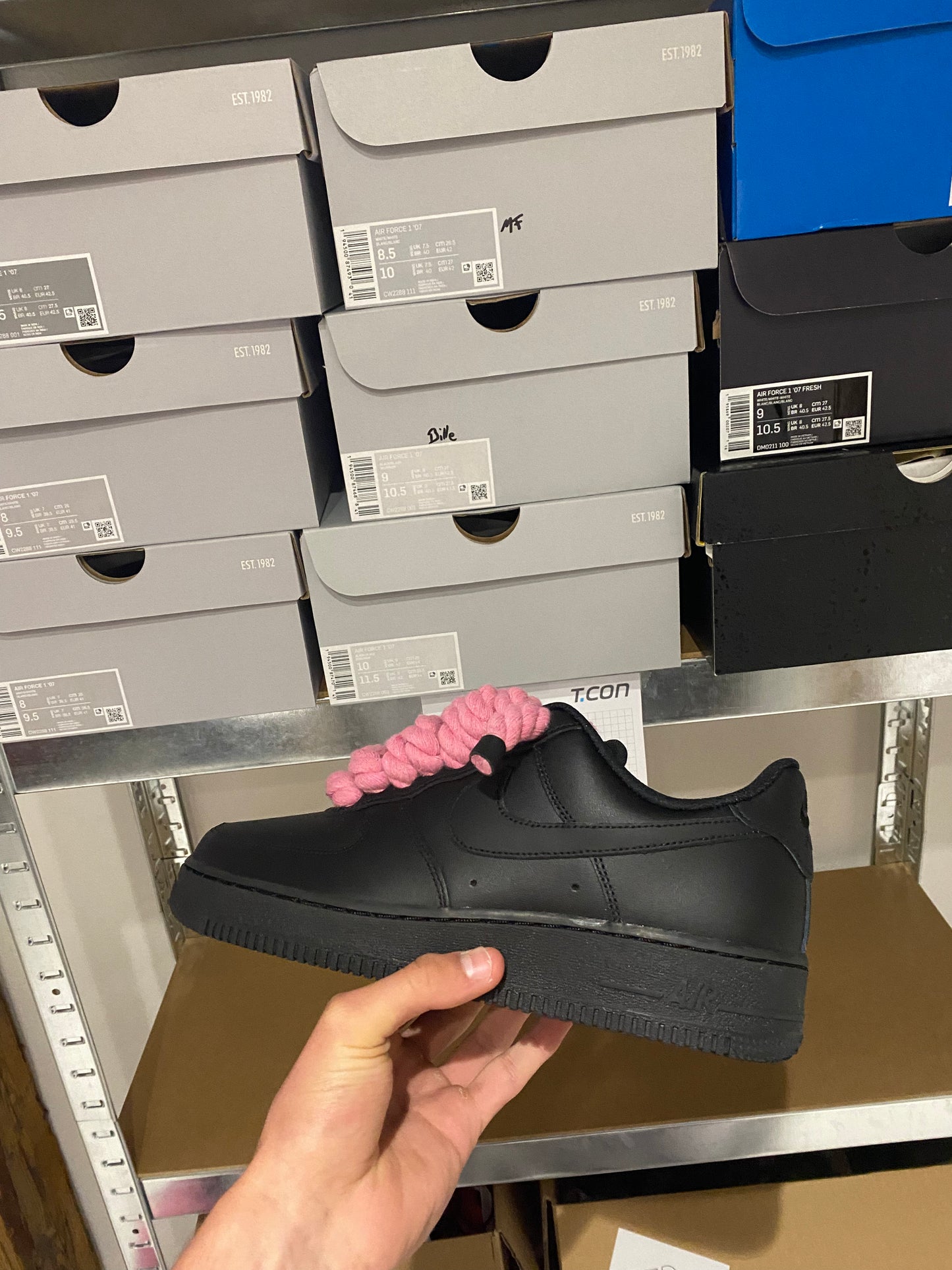 AF1 Rope „Black Pink“